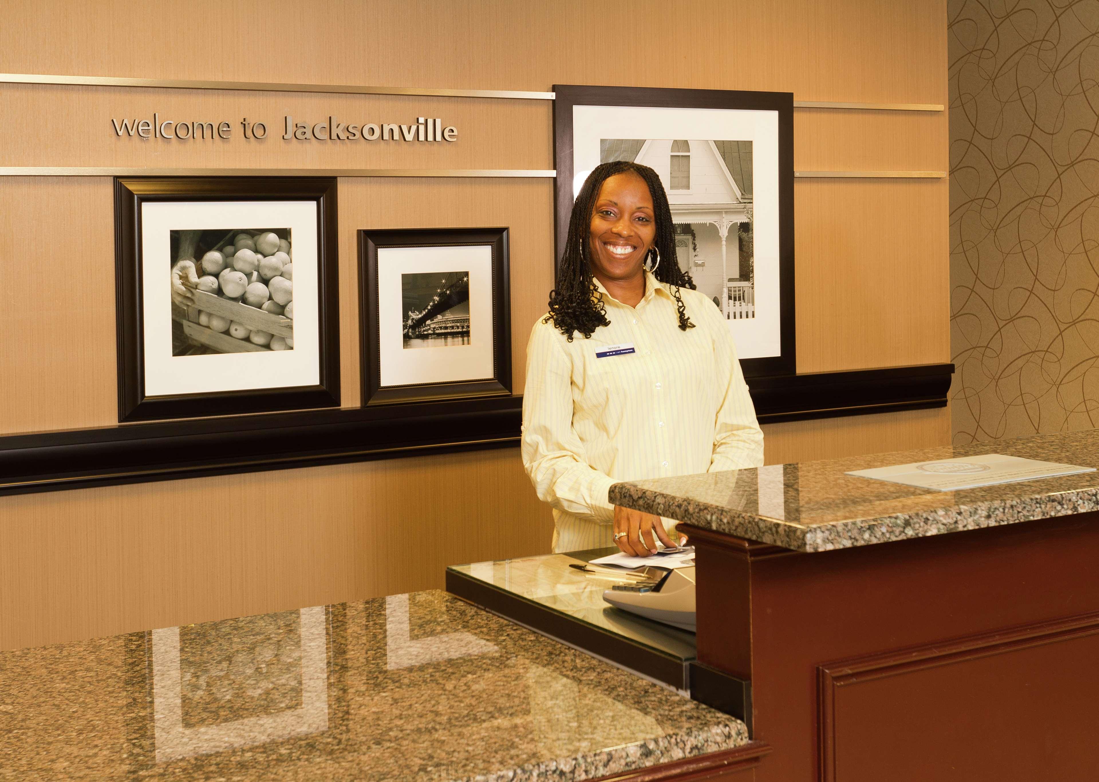Hampton Inn & Suites Jacksonville-Airport Interior foto